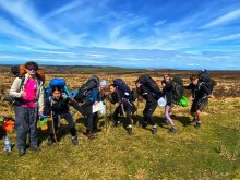 Duke of Edinburgh Students Conquer Exmoor on Foot