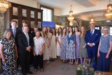 Alumni and Students Celebrate Achieving Gold! 