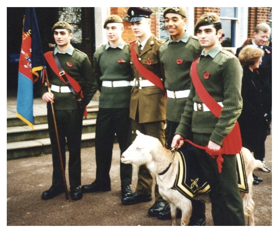 Myrtle the Goat: A Much‑Loved Mascot of Alleyn’s CCF 