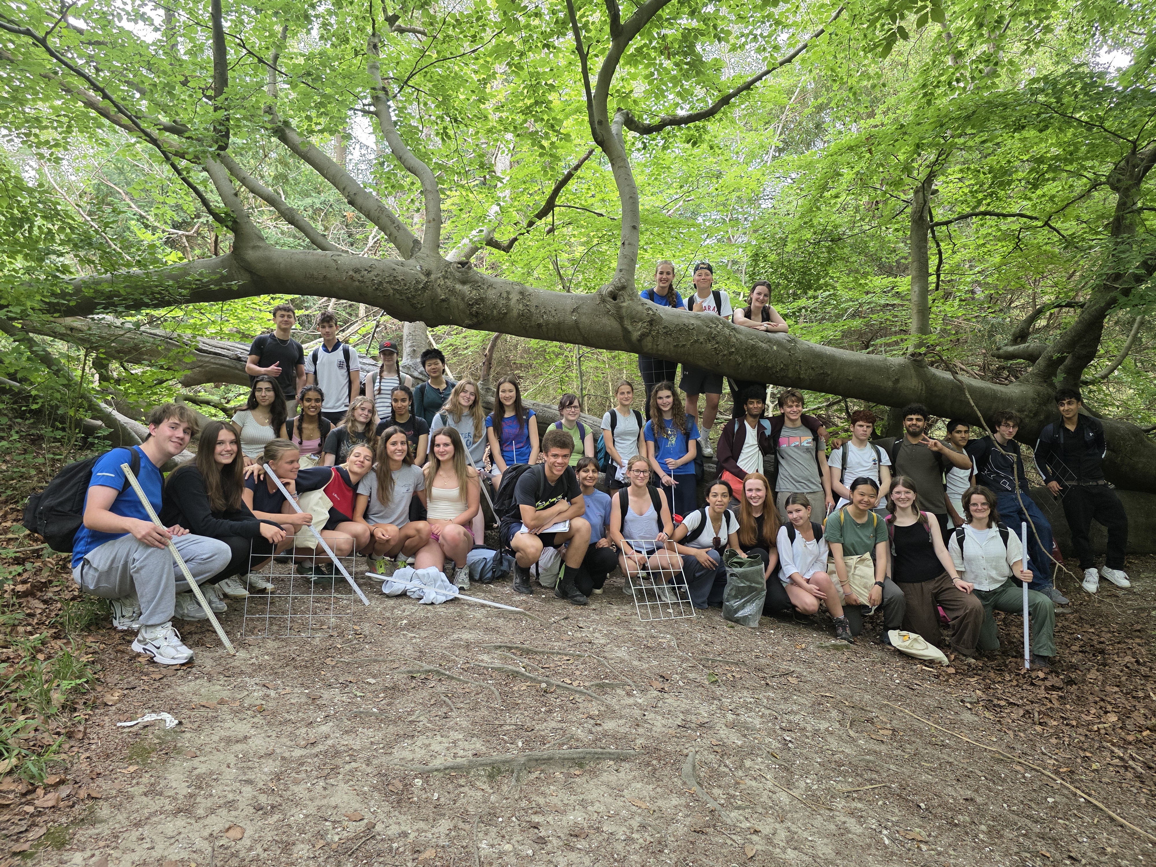 Year 12 Biologists at Juniper Hall Year 12 Biologists at Juniper Hall
