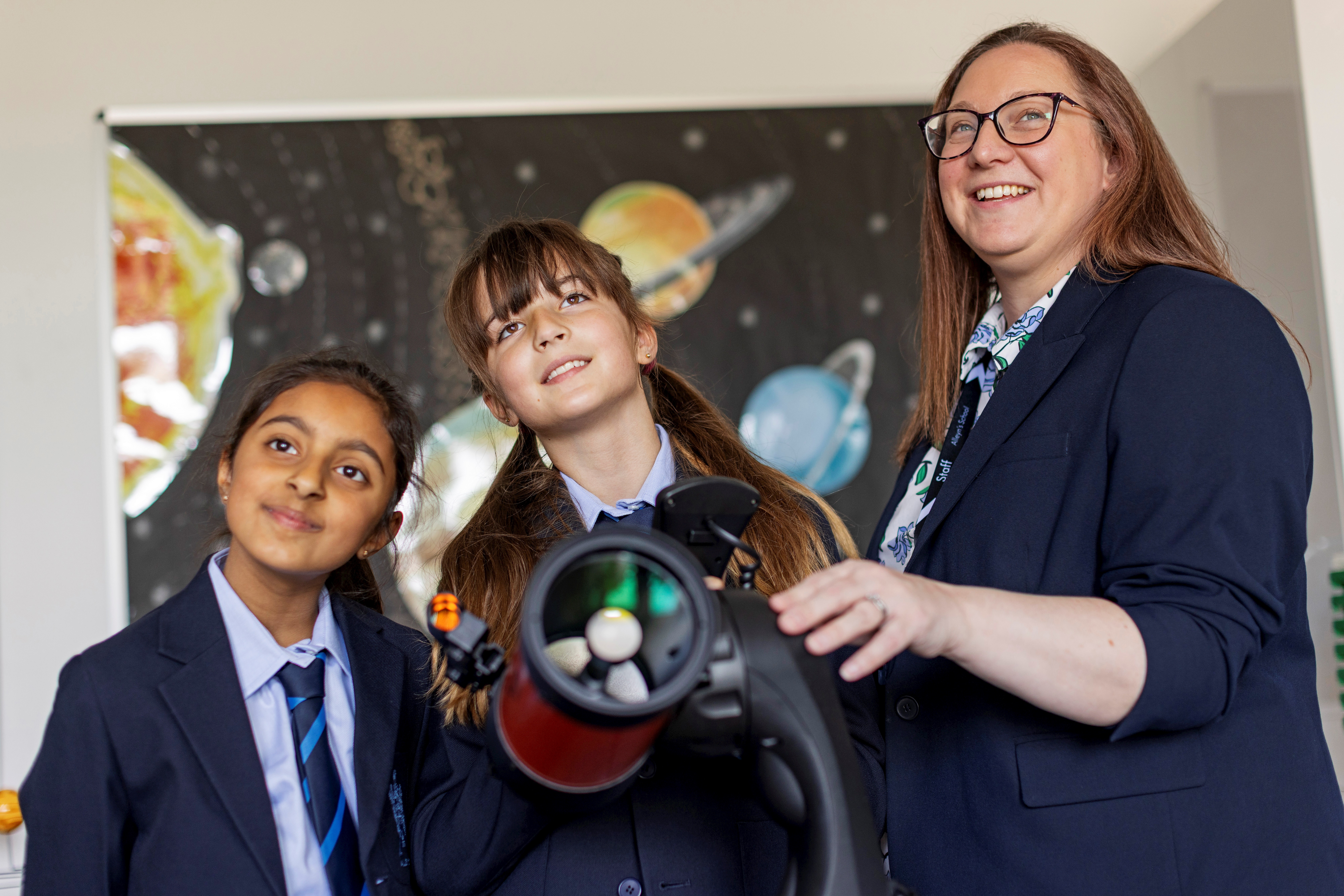 Students in alleyn's junior school.