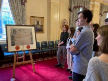 Historians Visit the Saddlers’ Hall