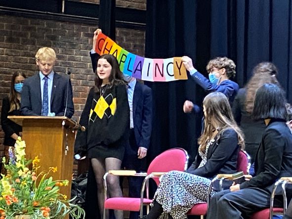 Whole School Assembly from the Prefects