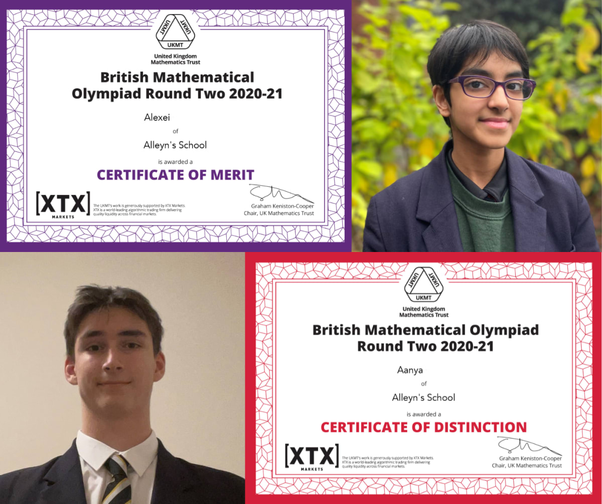 Marvellous Mathematicians at Alleyn's