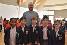 Emmy Award Nominated Executive Producer Chris Peilow (Panthers & Brown's 2008) Inspires Junior School Pupils