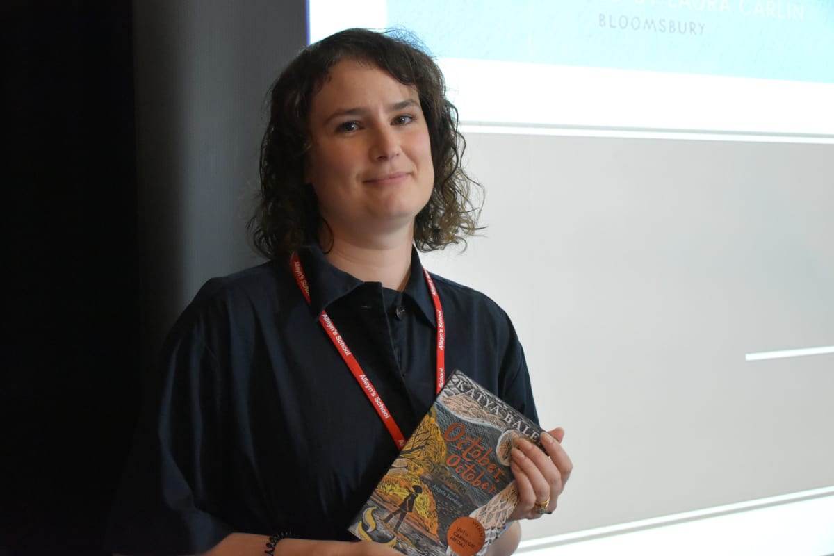Award-Winning Author Returns to Alleyn’s