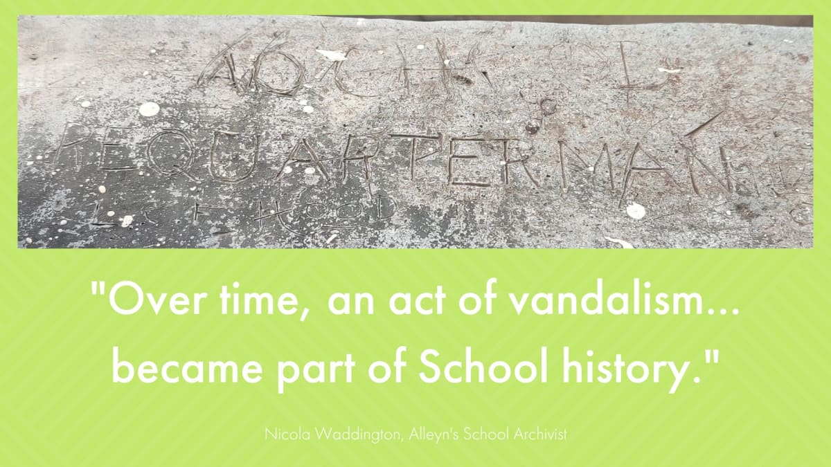 From the Archives: How (Not) to Leave Your Mark