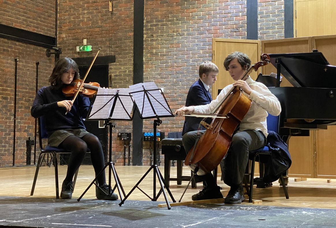Visit of Sacconi Quartet with Composer Eleanor Alberga
