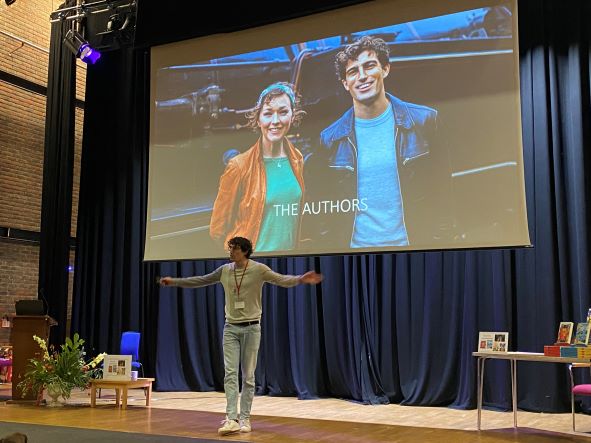 Author Sam Sedgman Talks to Pupils