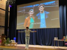 Author Sam Sedgman Talks to Pupils