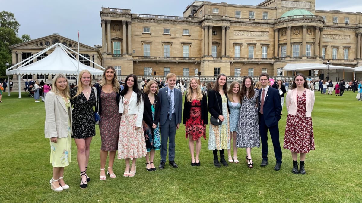 A Special Celebration for Gold DofE Award Holders